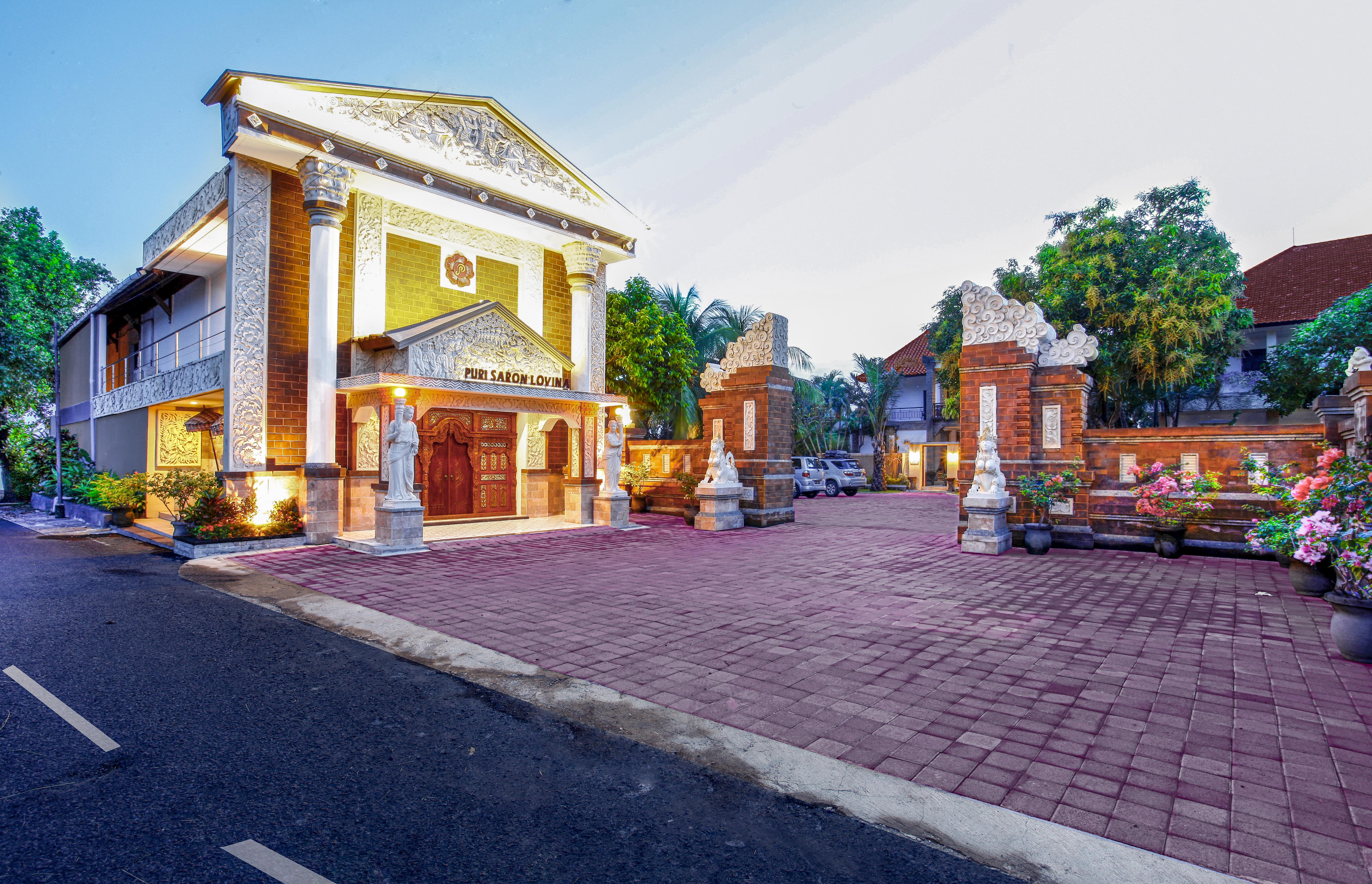 Puri Saron Hotel Baruna Beach Lovina Экстерьер фото