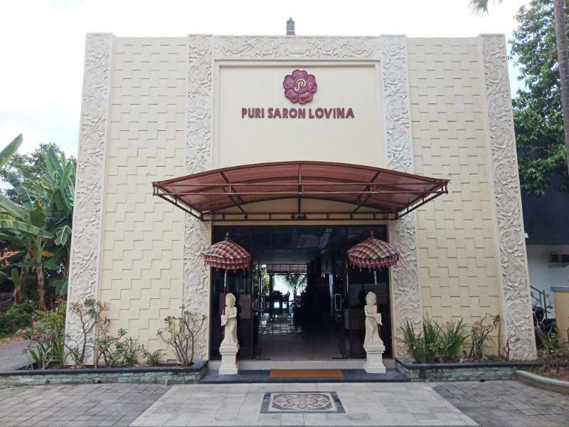 Puri Saron Hotel Baruna Beach Lovina Экстерьер фото